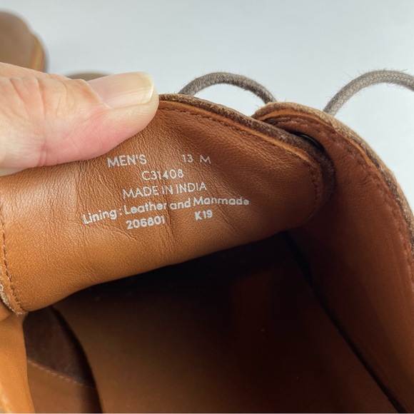 Cole Haan Men’s Textured Suede Leather Lace Ups Dressy Shoes - Picture 9 of 9